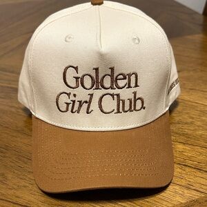 Golden Girl Club Logo NEW Embroidery Hat